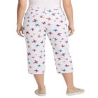 Adjustable Waist Chino Capri image number null