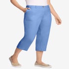 Adjustable Waist Chino Capri image number null