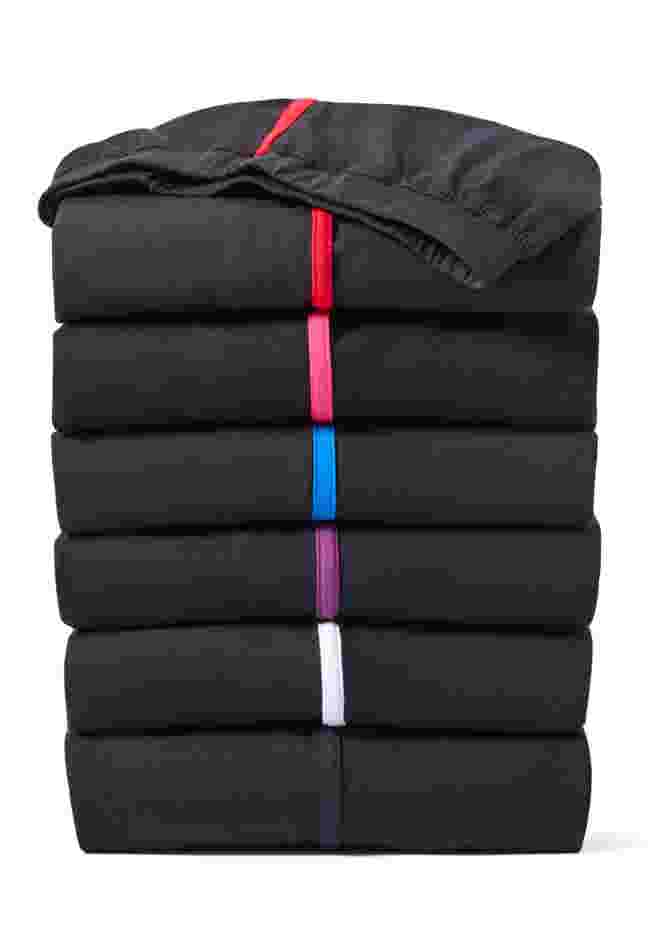 Stretch Cotton Side-Stripe Bootcut Legging image number 5