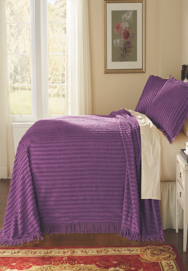 Chenille 100% Cotton Bedspread image number 2