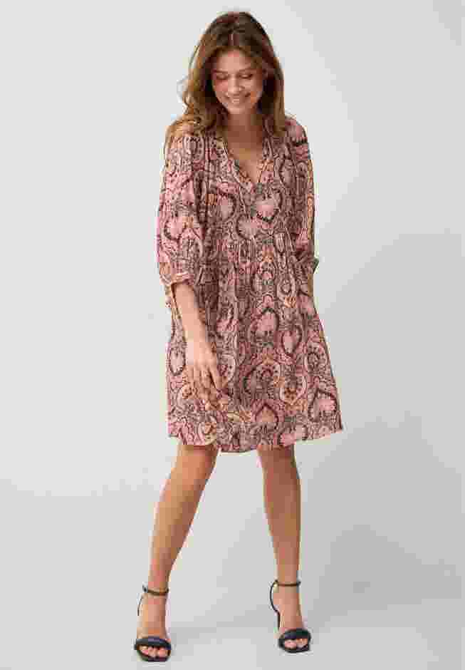 Crinkle Keyhole Empire Dress image number 0