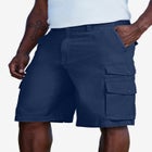 12" Side Elastic Cargo Shorts image number null