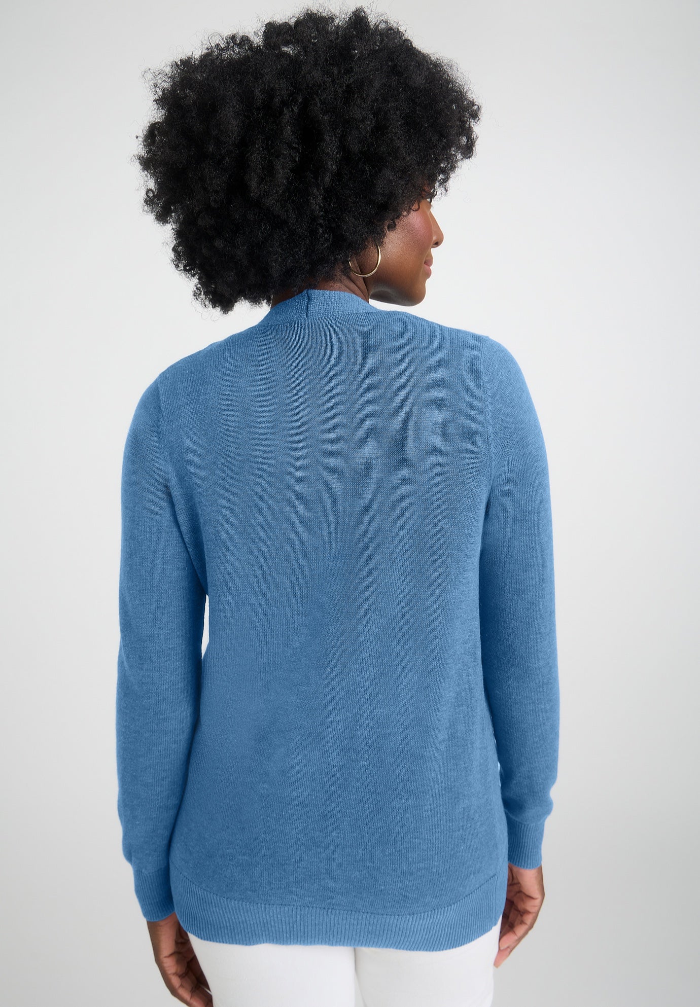 Button Front Cashmere Cardigan image number 1