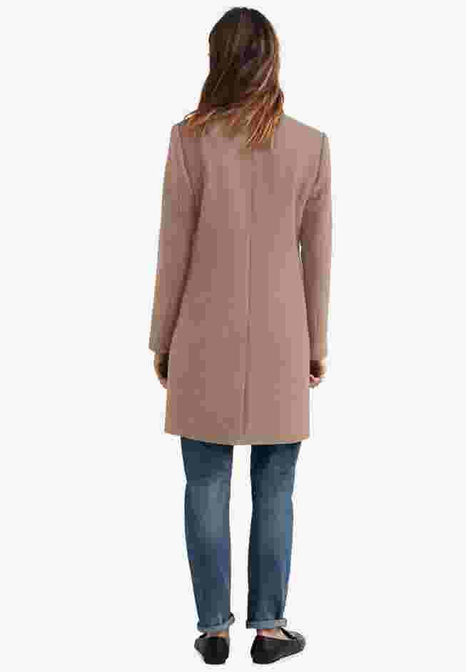 Classic Wool-Blend Coat image number 1