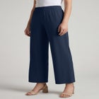 Everyday Stretch Knit Wide Leg Pant image number null