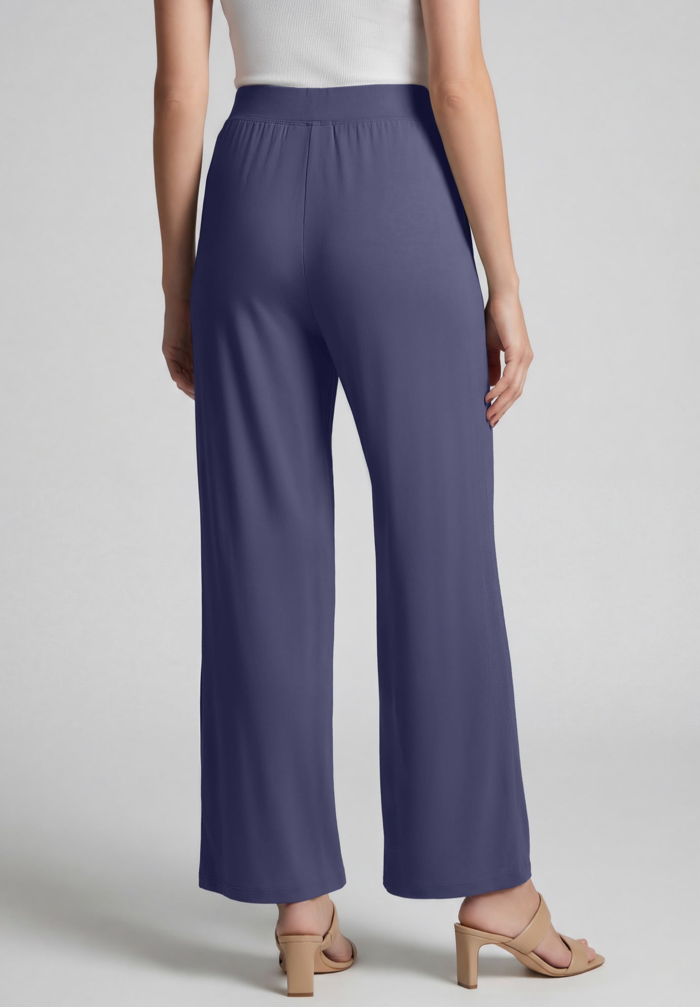 Everyday Stretch Knit Wide Leg Pant image number 2