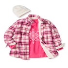 Fleece Flannel Snap-Front Shirt image number null