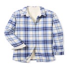Fleece Flannel Snap-Front Shirt image number null