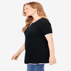 Layered-Look Tee image number null