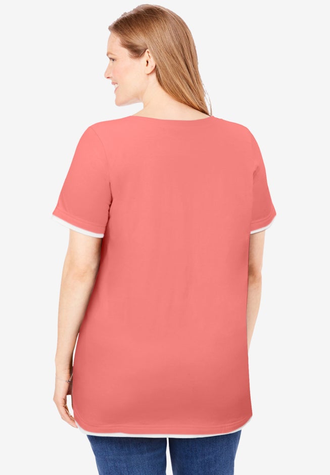 Layered-Look Tee image number 1