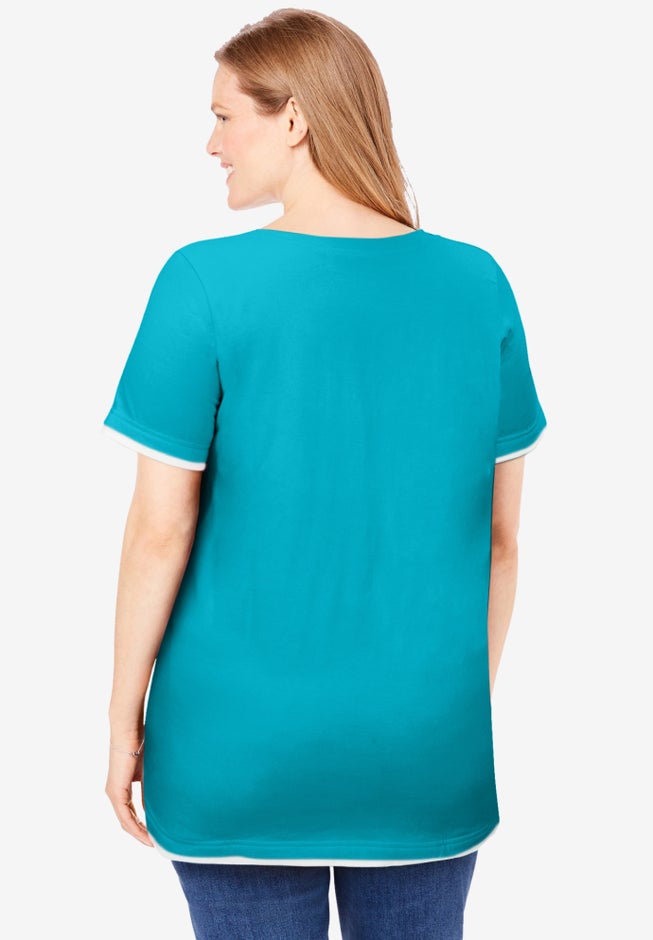 Layered-Look Tee image number 1