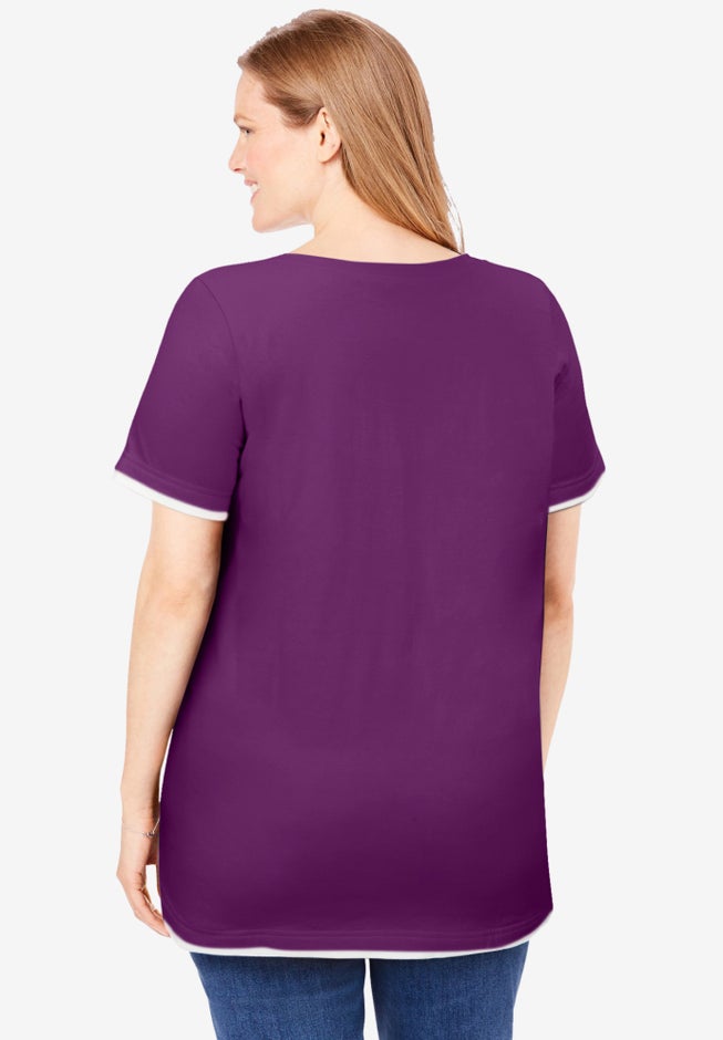 Layered-Look Tee image number 1