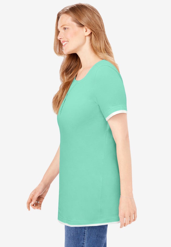 Layered-Look Tee image number 2