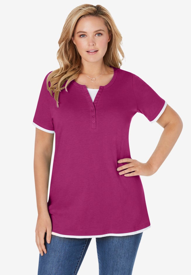 Layered-Look Tee image number 0