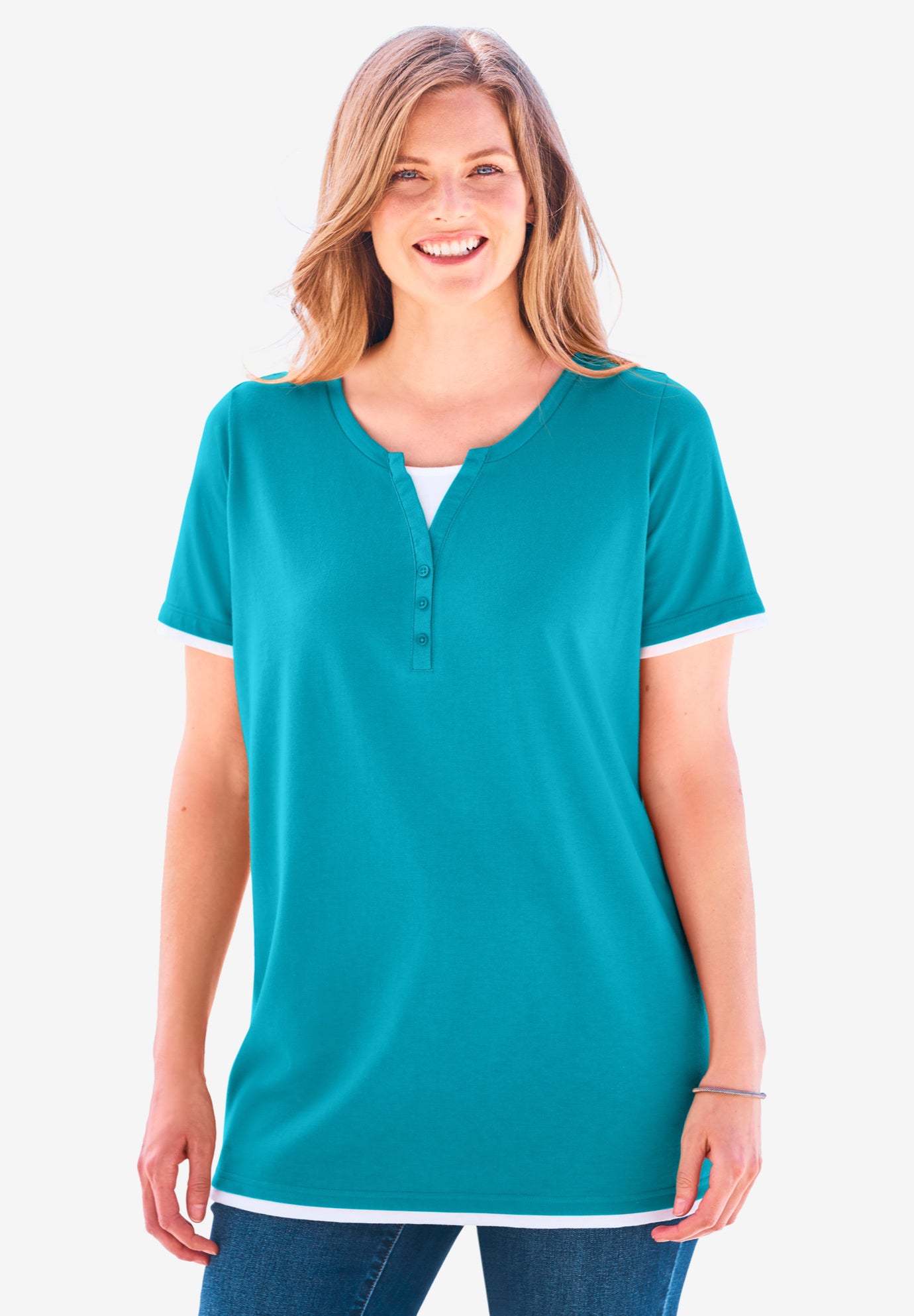 Layered-Look Tee image number 0