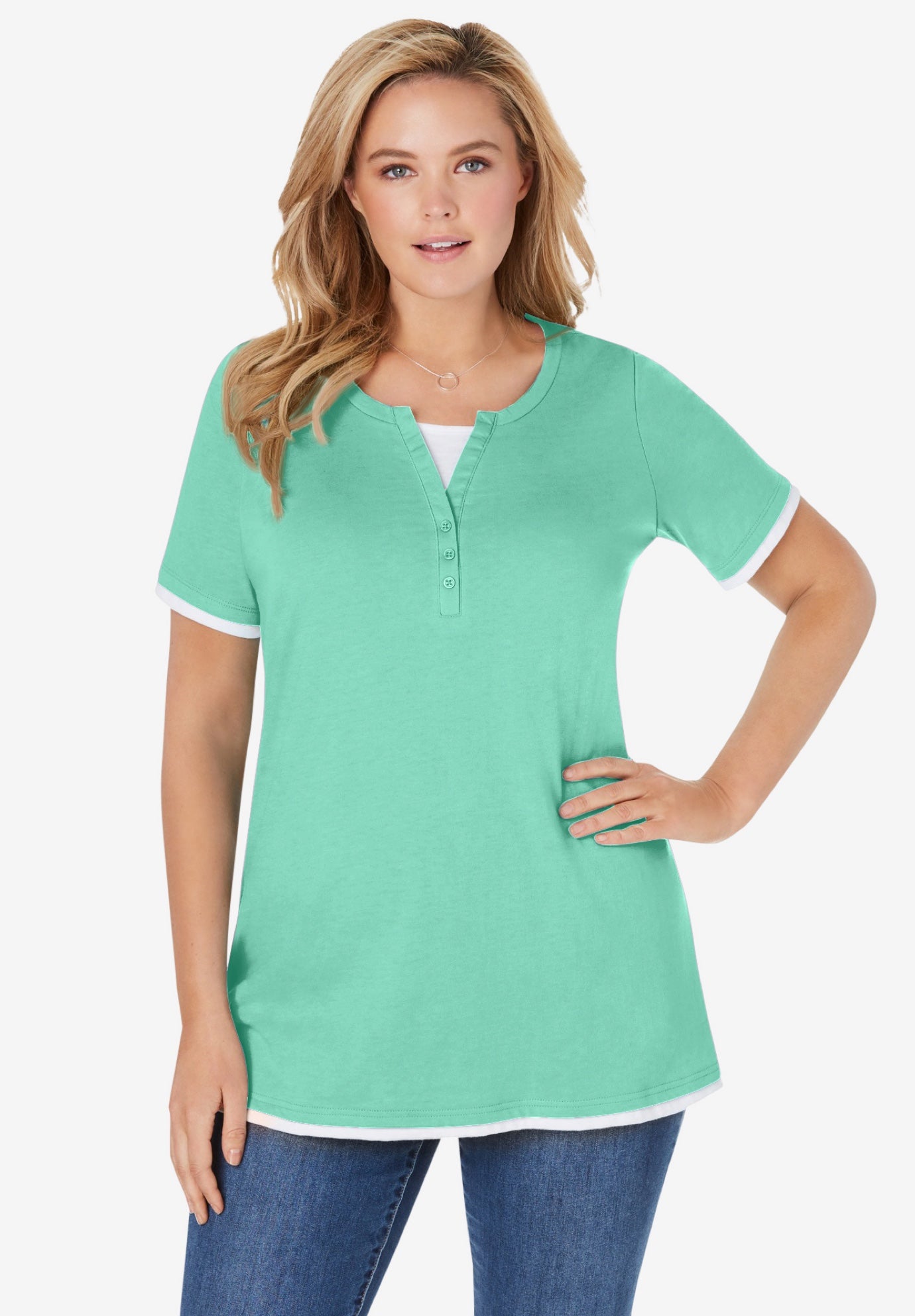 Layered-Look Tee image number 0