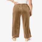 Wide Leg Velour Pant image number 2