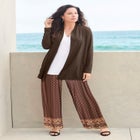 Ultrasmooth&reg; Fabric Long Sleeve Cardigan image number null