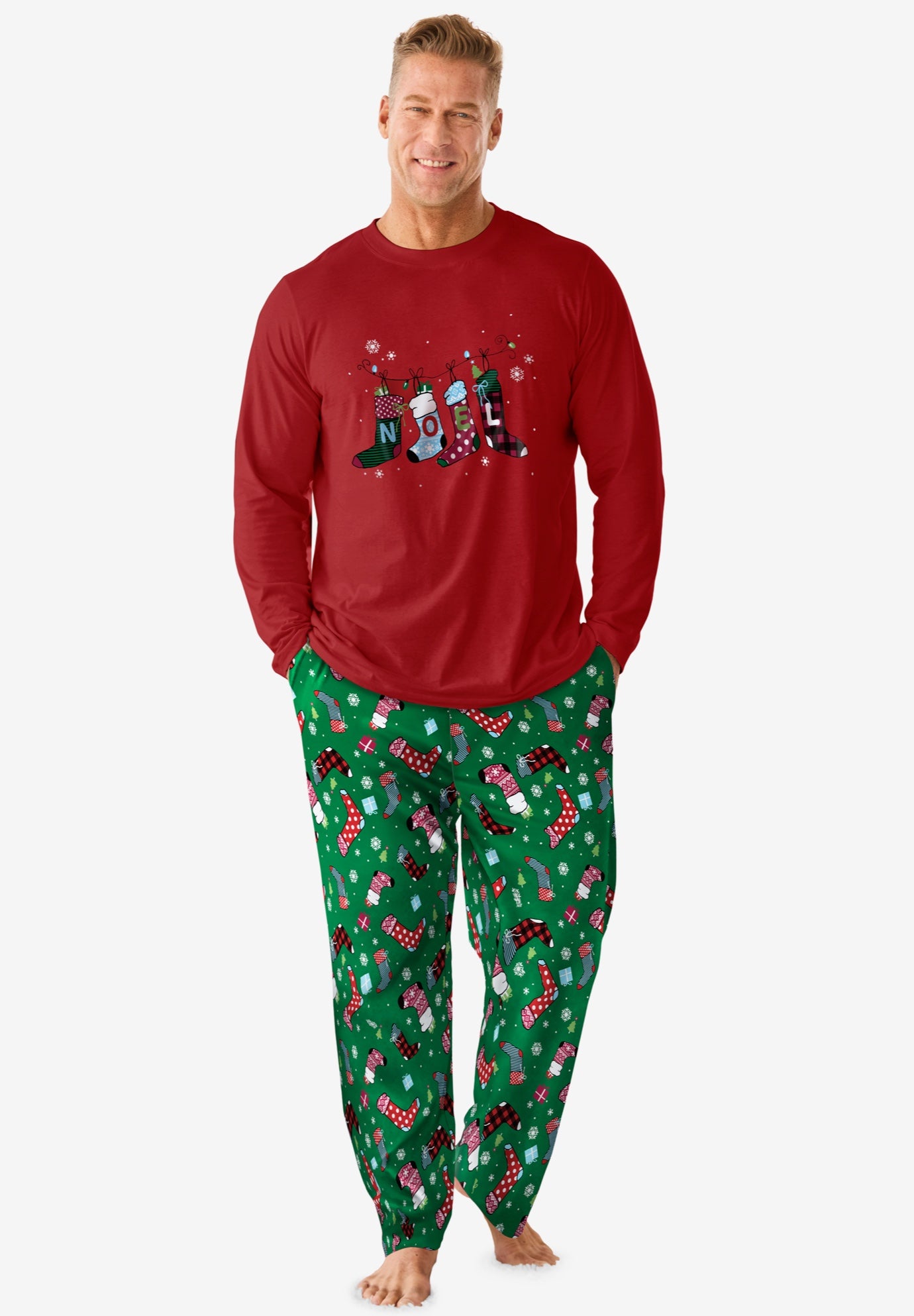 Dreams & Co.&reg; Men&rsquo;s Pajama Set image number 0