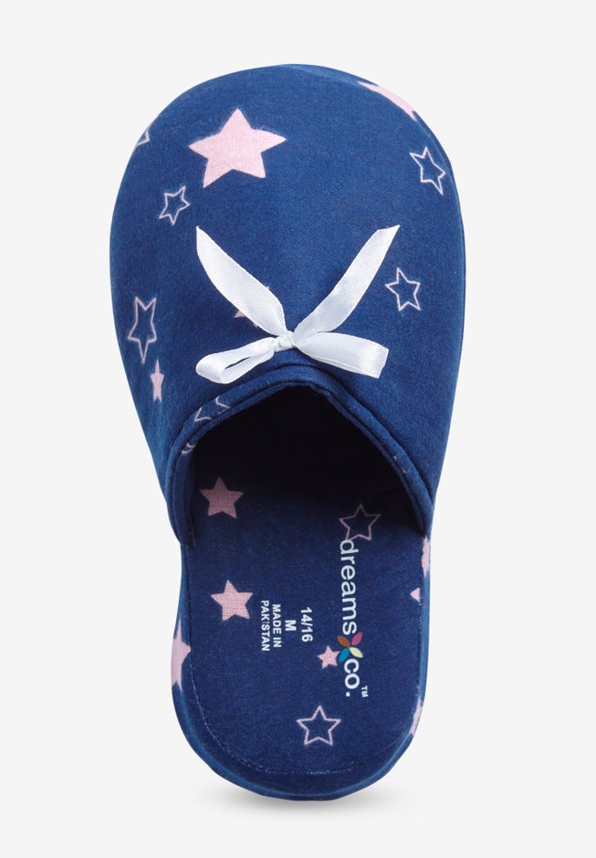 Dreams & Co.® flannel slipper image number 4