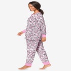 Thermal Henley Pajama Set image number null