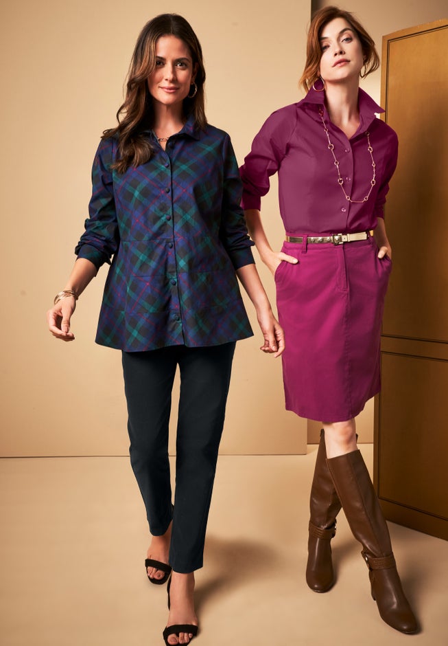 TIERED POPLIN TUNIC image number 3