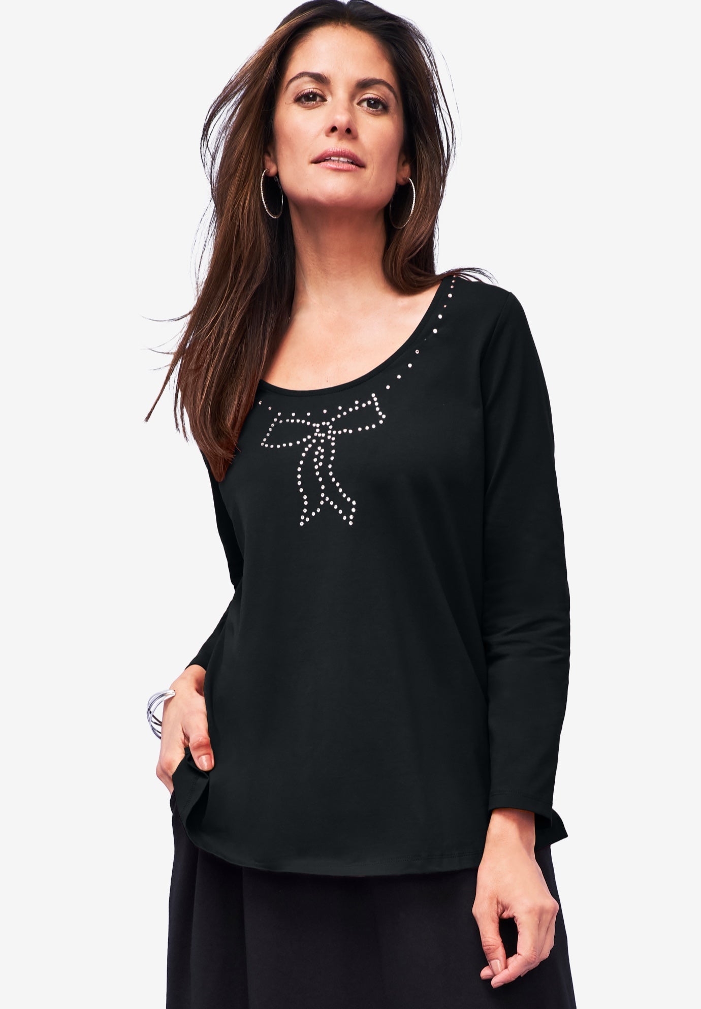 Sparkle Bow Tee image number 0