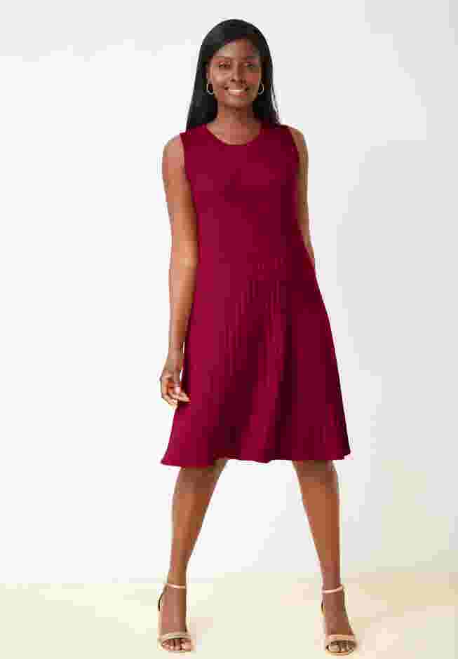 2-Piece Sweater Jacket Dress image number 1