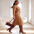2-Piece Sweater Jacket Dress image number 2