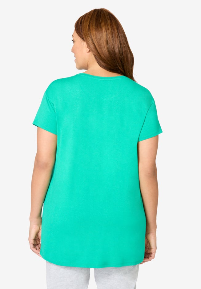 Soft PJ Tunic Tee image number 1