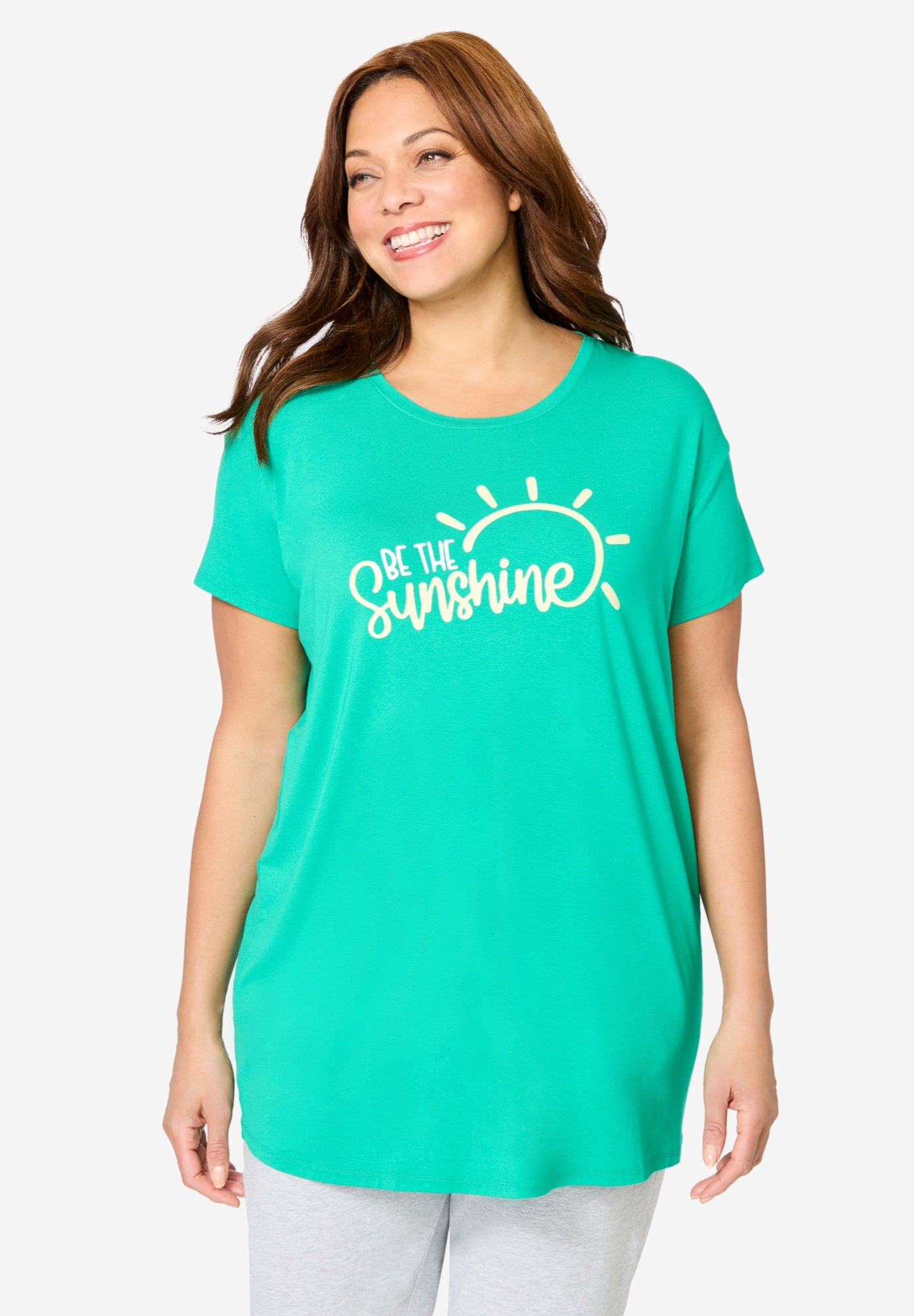 Soft PJ Tunic Tee image number 0