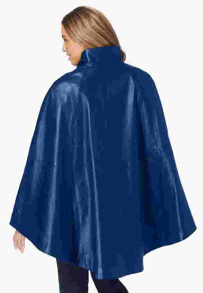 Leather Poncho image number 1