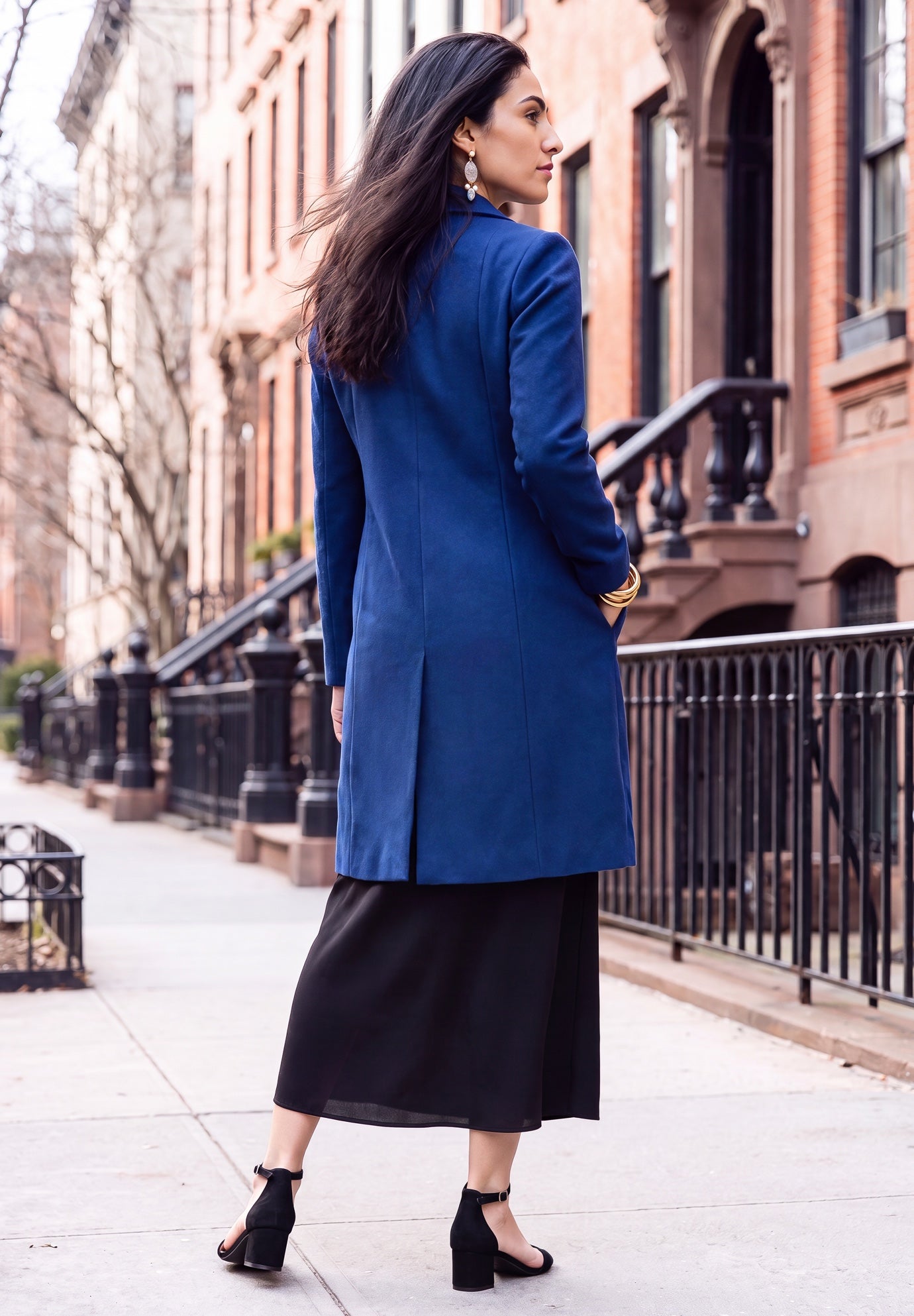 Notch Collar Wool Coat image number 1