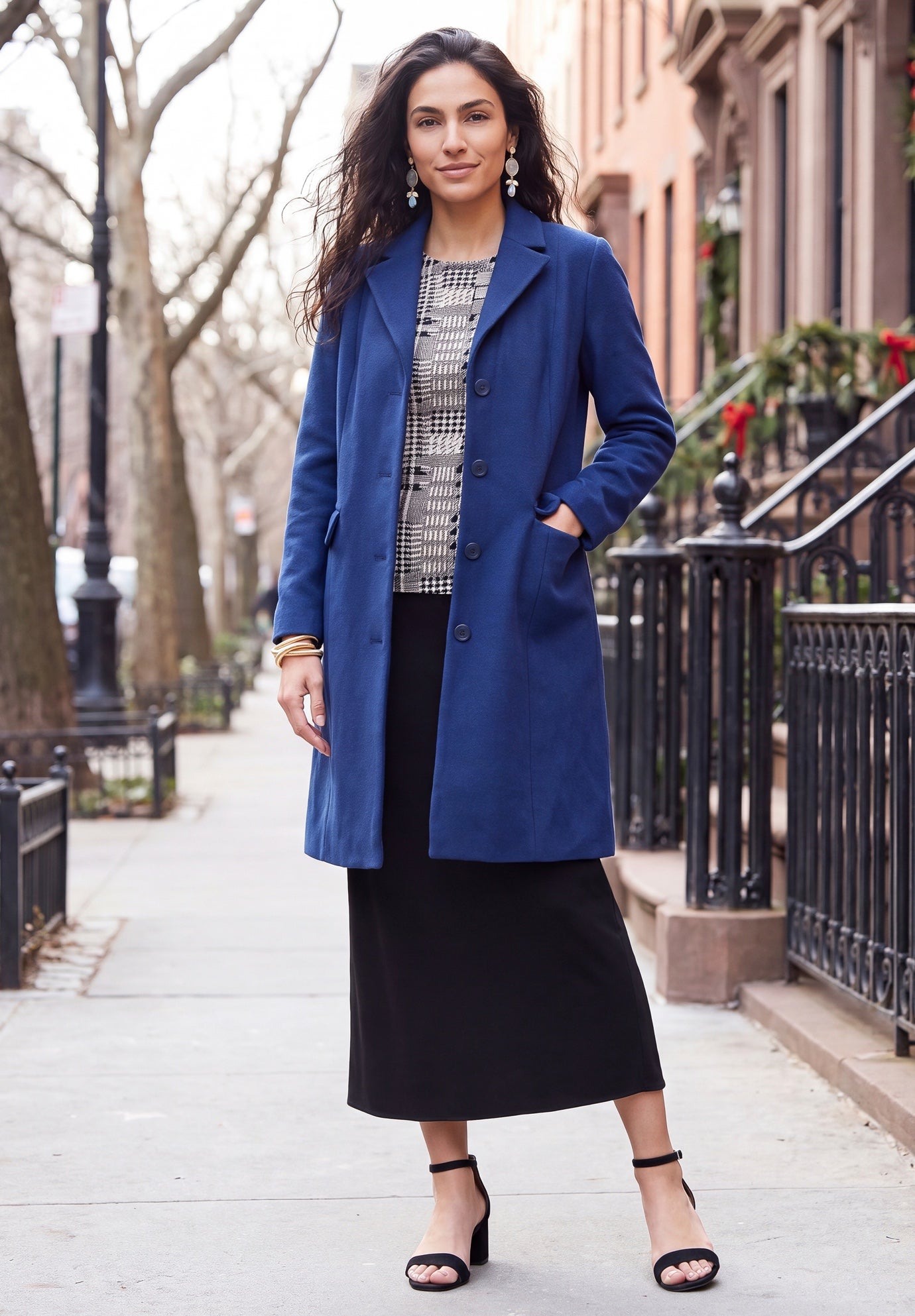 Notch Collar Wool Coat image number 0