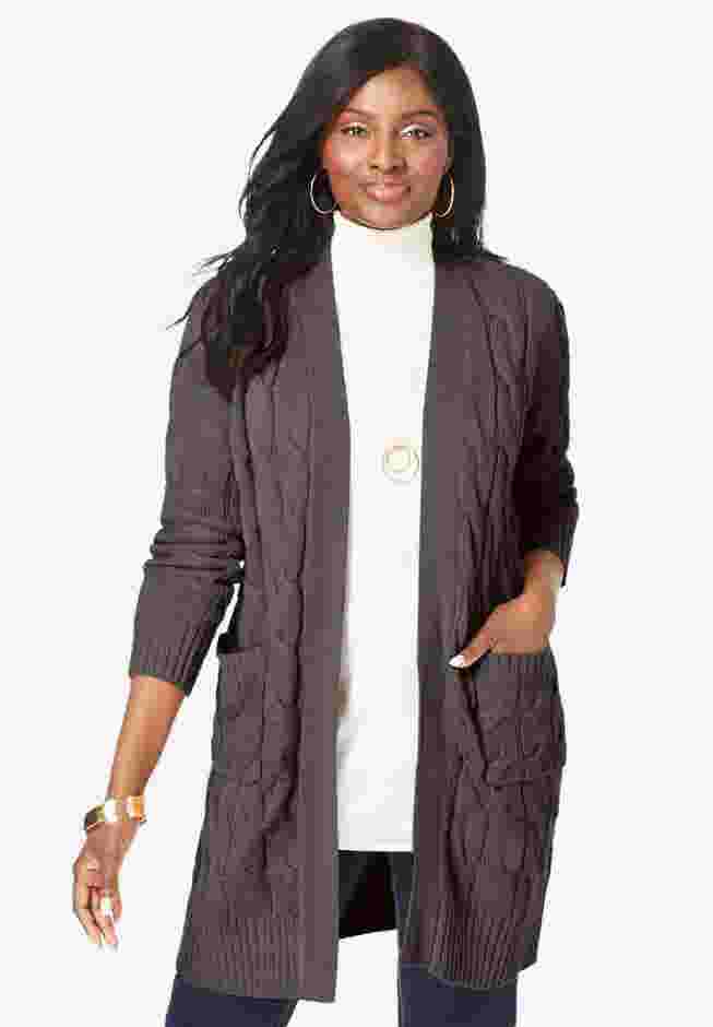 Cable Duster Sweater image number 0
