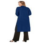 Carefree Cashmere Duster Sweater image number null