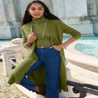 Carefree Cashmere Duster Sweater image number null