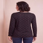 Plus Size Ultimate Long Sleeve V Neck Tee image number 1