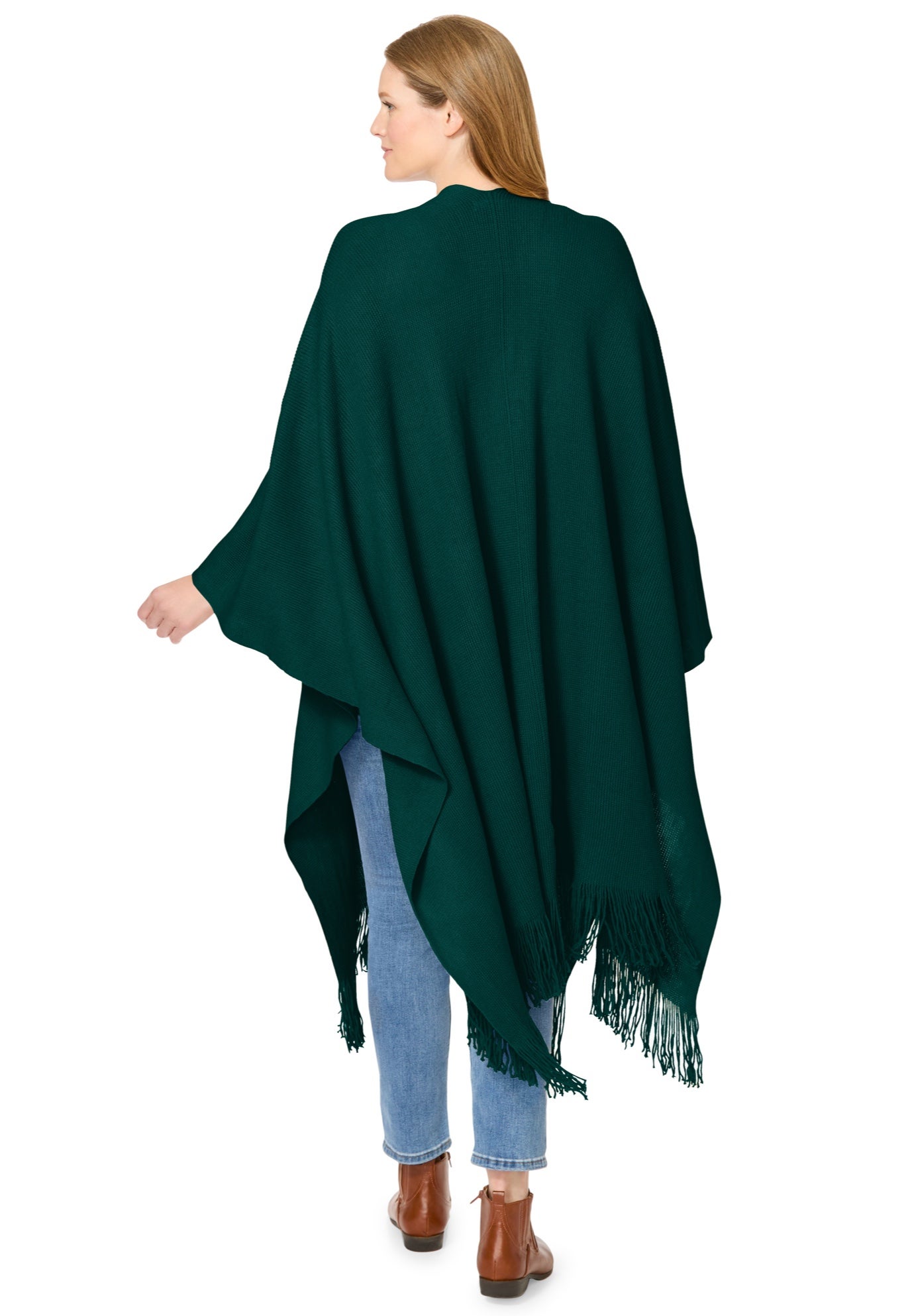 Fringed Cape Sweater image number 1
