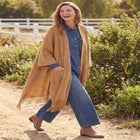Fringed Cape Sweater image number 0