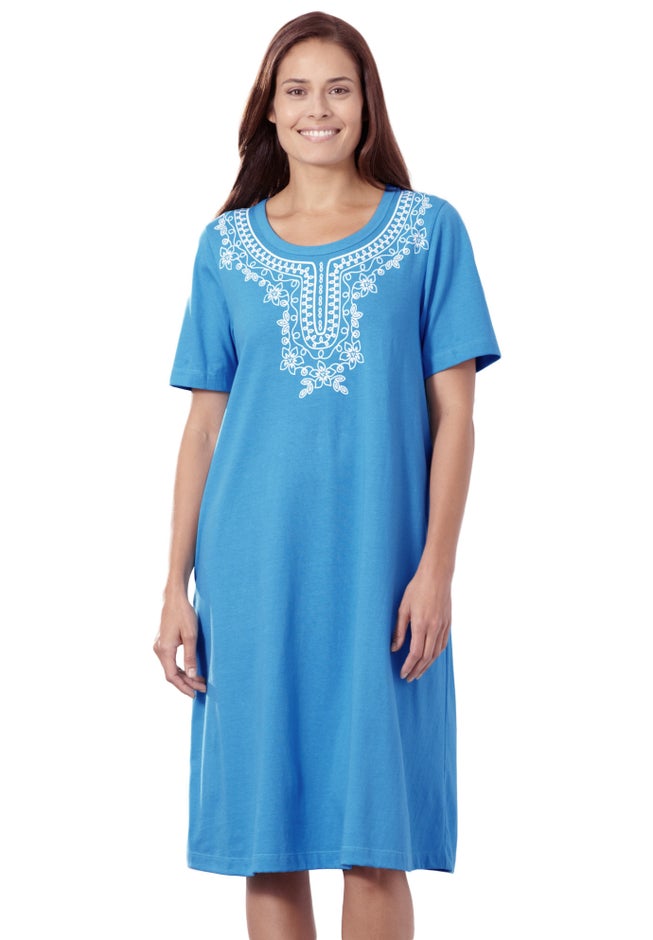 Knit Crepe Belt Dress image number 3