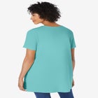 Embroidered Eyelet Pintucked Tunic image number null