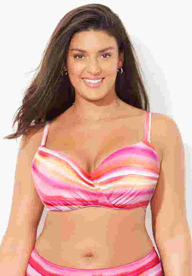 Ruler Bra Sized Underwire Bikini Top image number 0