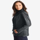 Croc Leather Blazer image number null