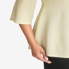 Shimmer Peplum Top image number null