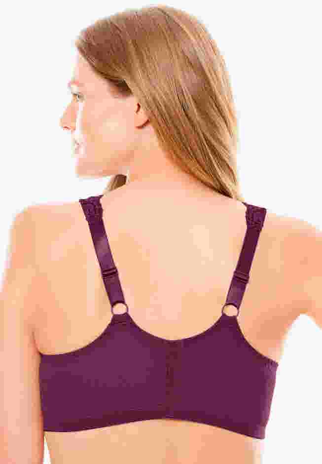 Front Close Wireless Gel Strap Bra image number 2