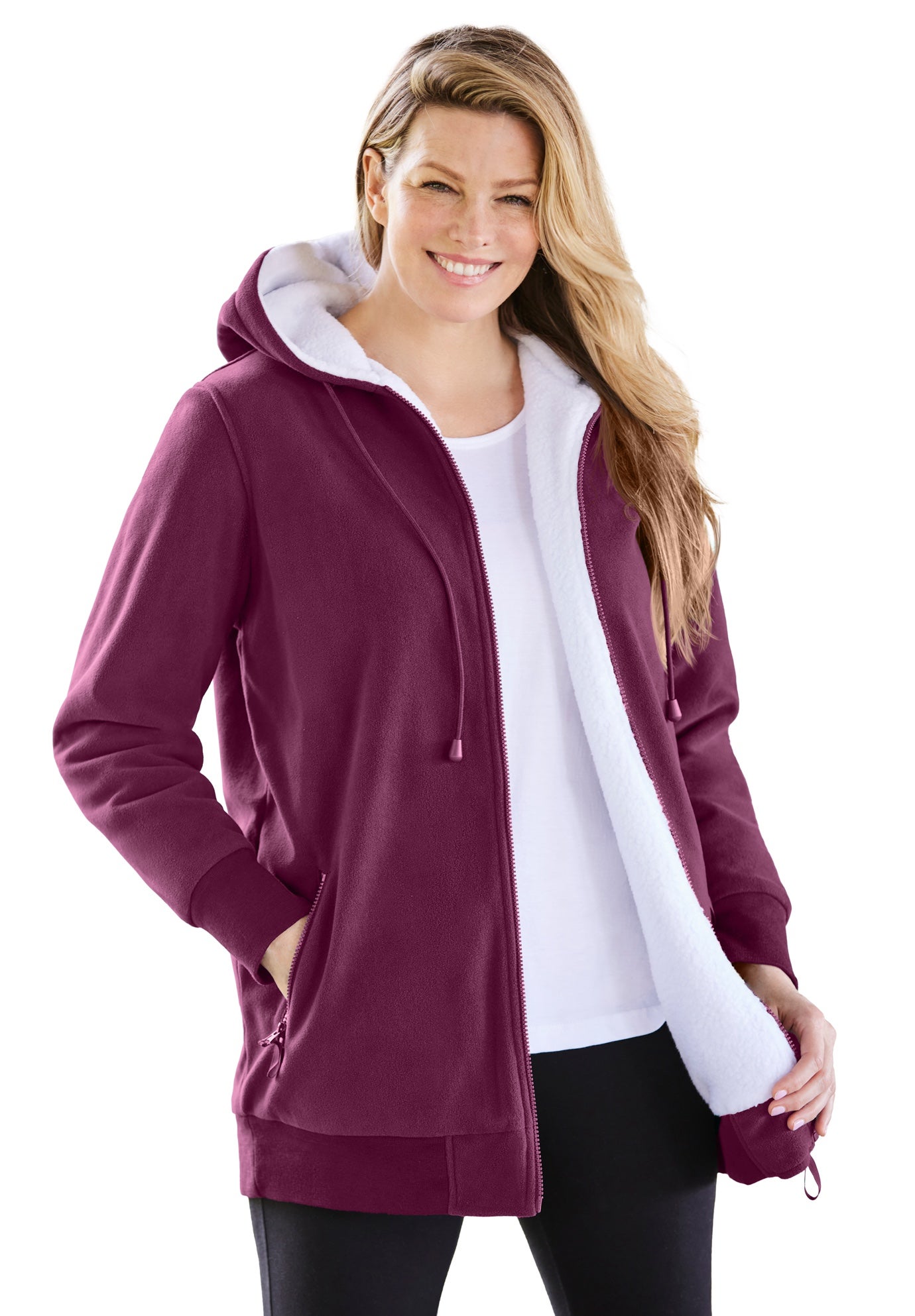 Sherpa Fleece Jacket image number 0