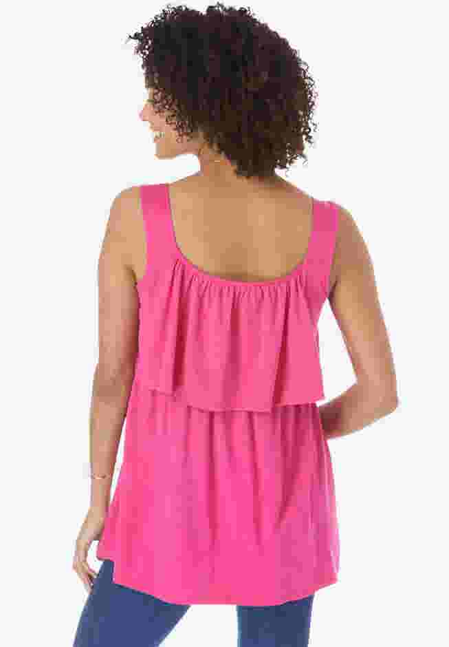 Ruffled Popover Tank Top image number 1
