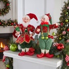 16"H Elf With Ornament Garland image number 3
