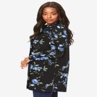 Plus Size Kate Long Sleeve Tunic Easy Cotton-Blend Button-Front Shirt image number null